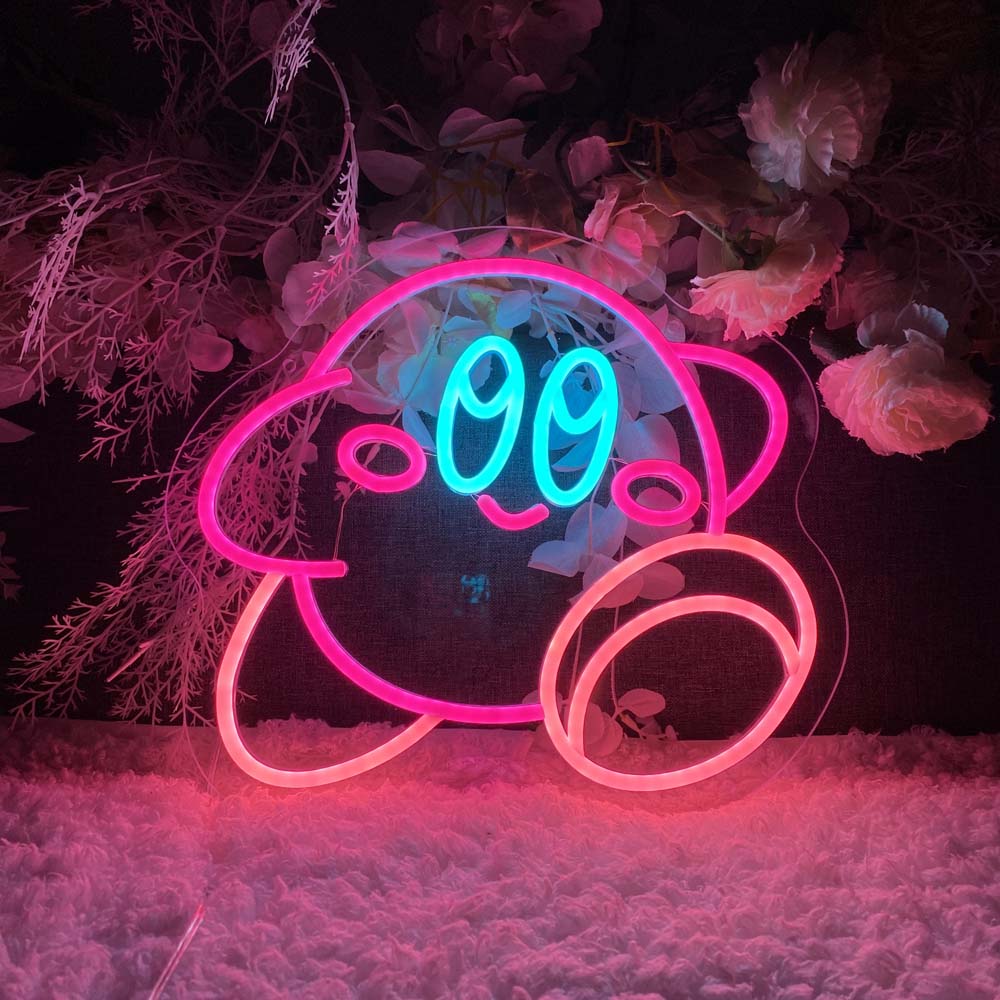 Nintendo Kirby - LED Neon Sign