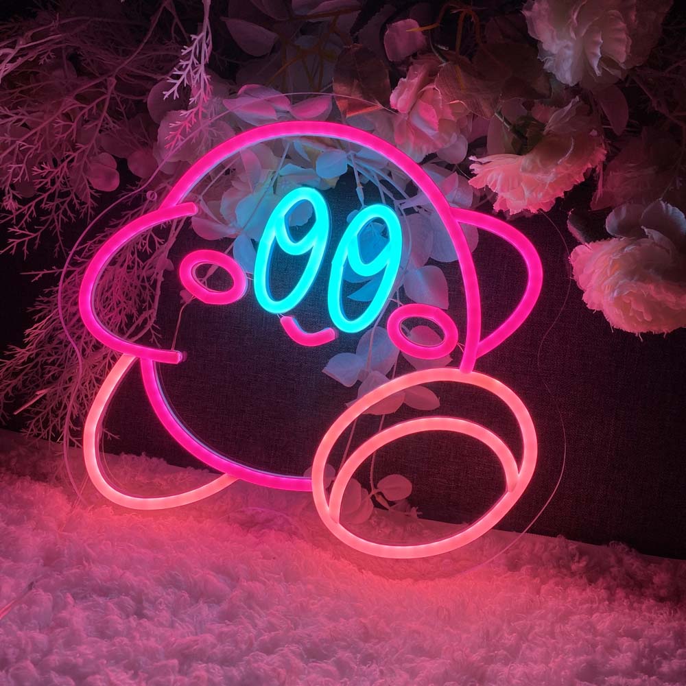 Nintendo Kirby - LED Neon Sign