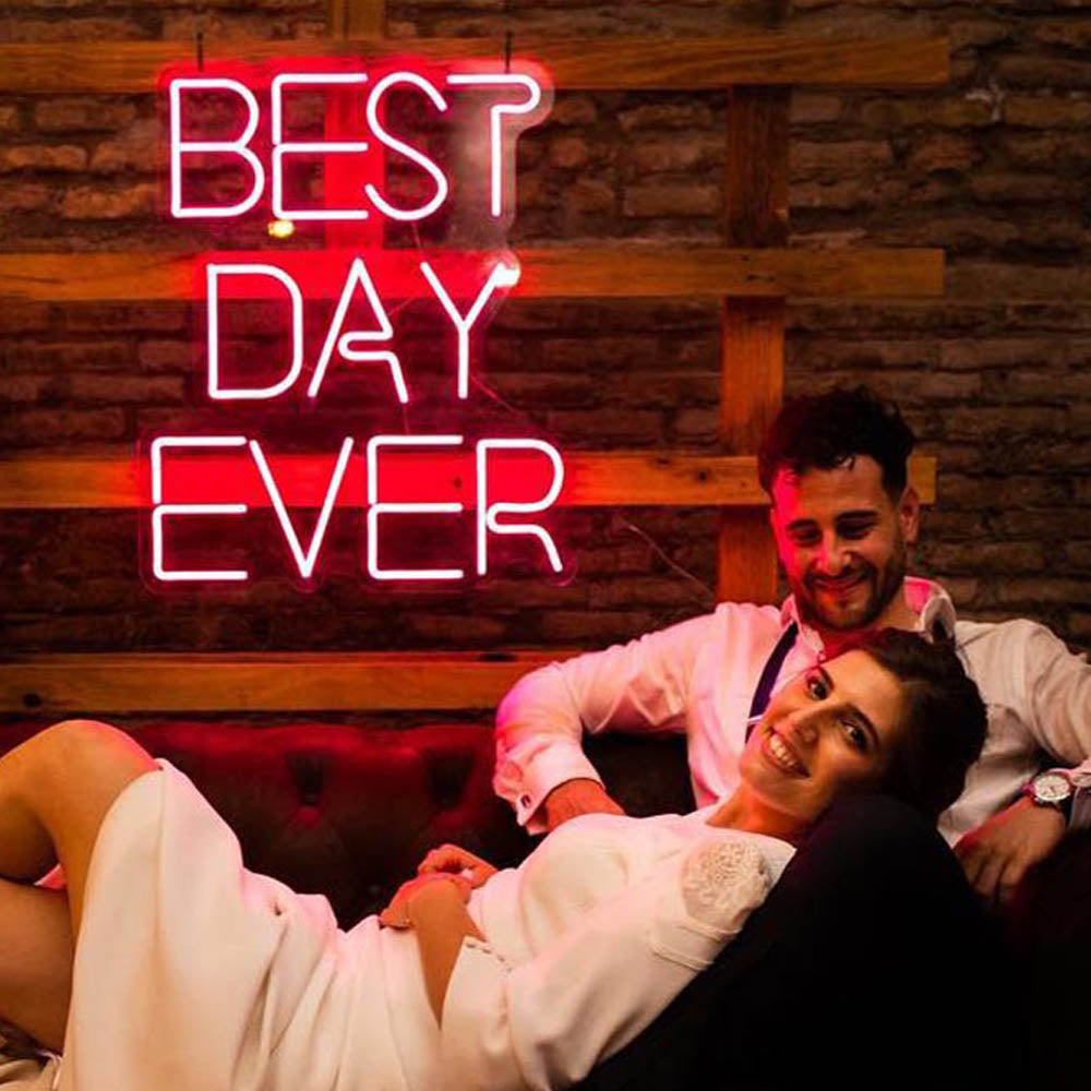 Best Day Ever - LED Neon Sign