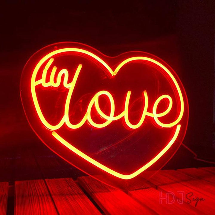 In Love - LED Neon Sign