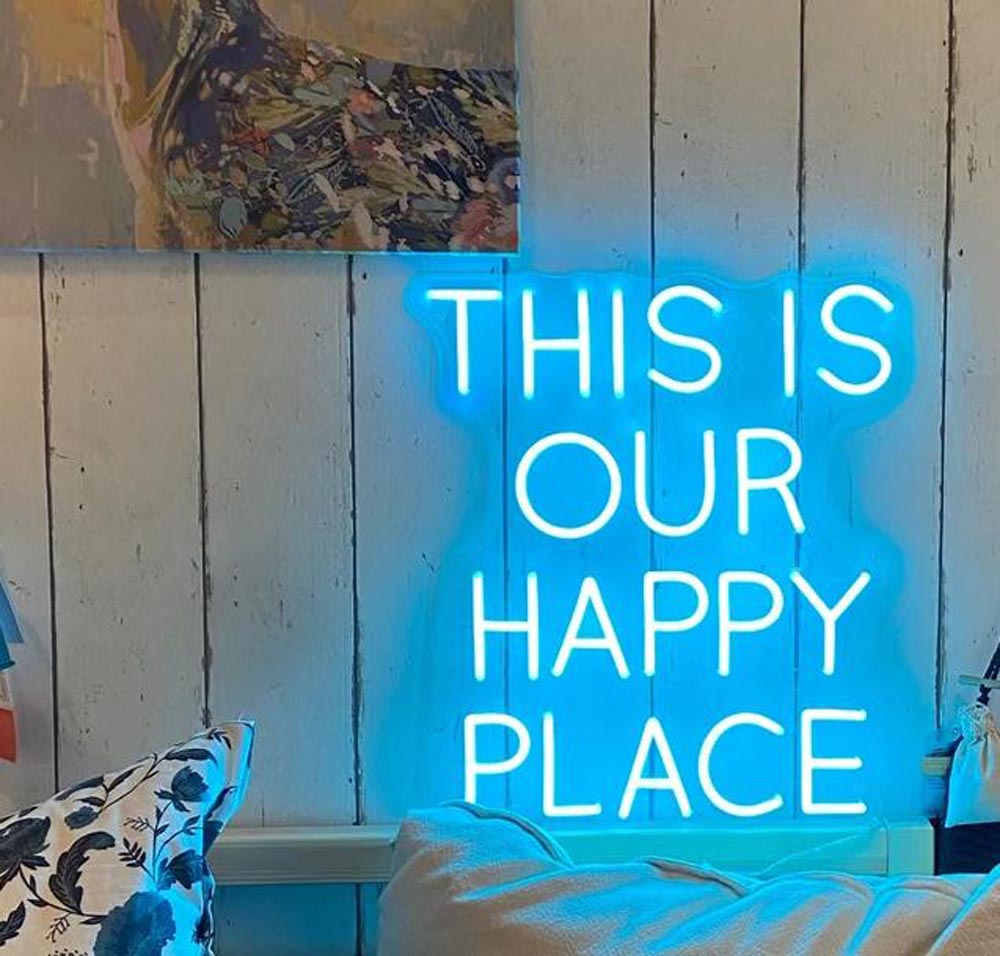 This Is Our happy Place - LED Neon Sign