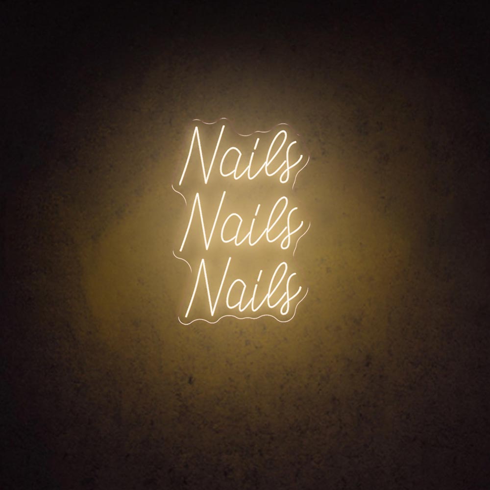 Nails Nails Nails - LED Neon Sign