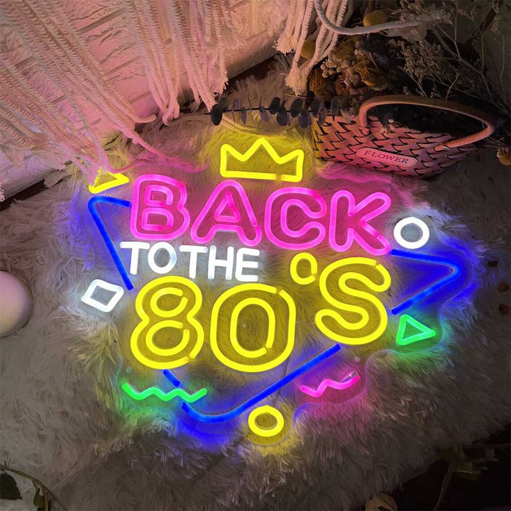 Back to The 80s - LED Neon Sign