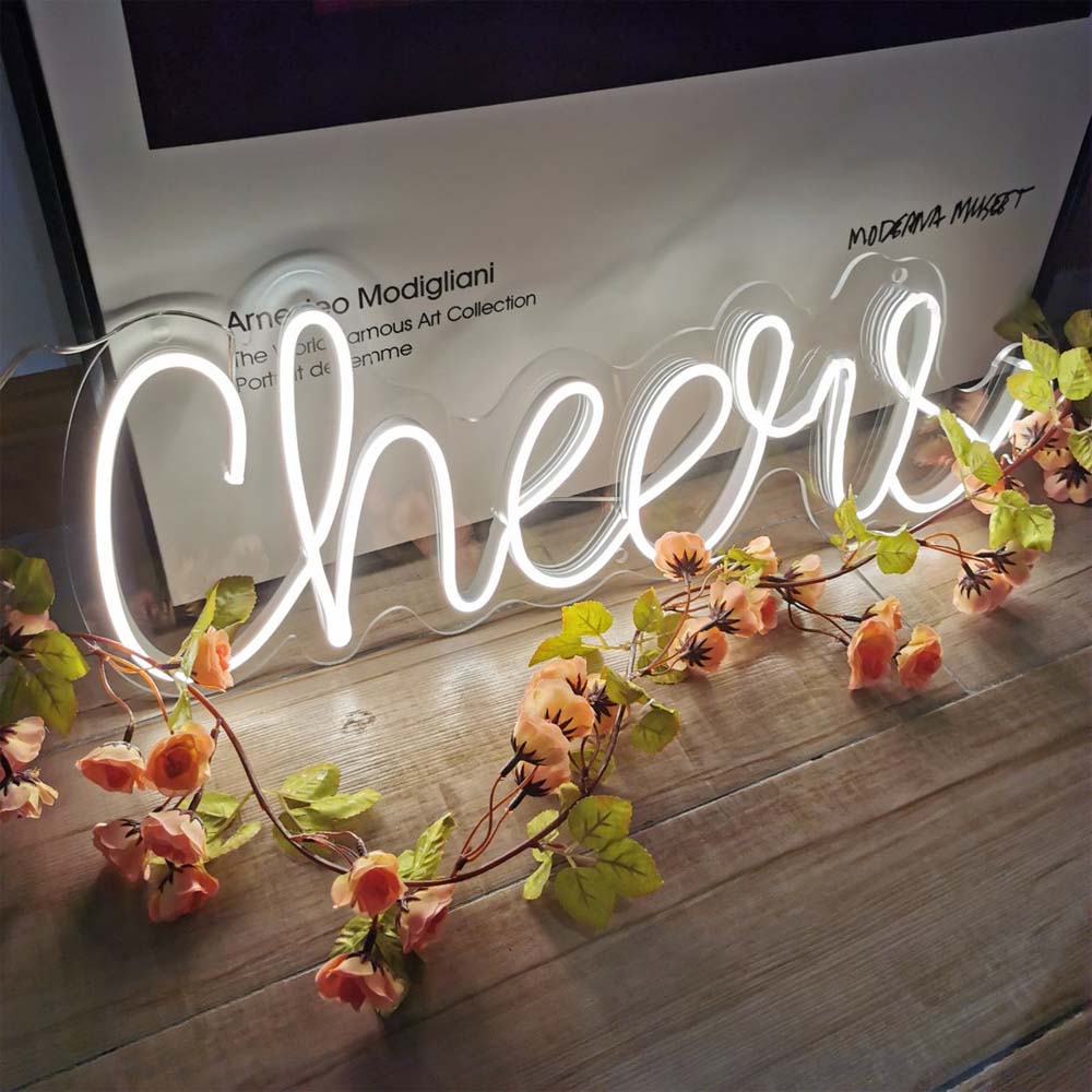 Cheers - LED Neon Sign