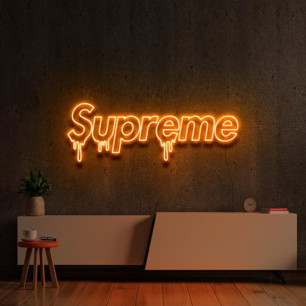 Dripping Supreme - LED Neon Sign
