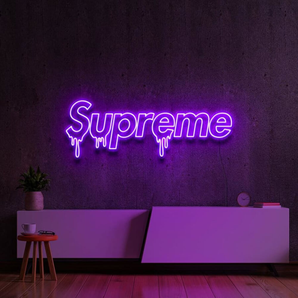 Dripping Supreme - LED Neon Sign