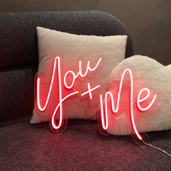 You+Me - LED Neon Sign