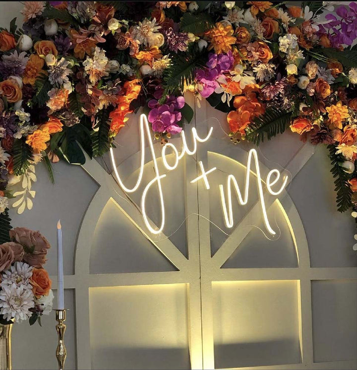 You+Me - LED Neon Sign
