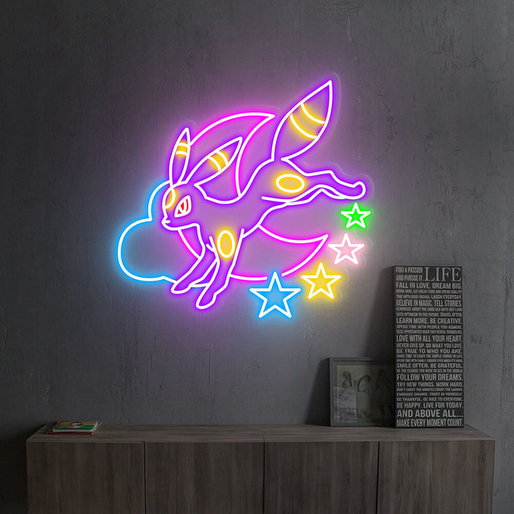 Pokémon Umbreon - LED Neon Sign