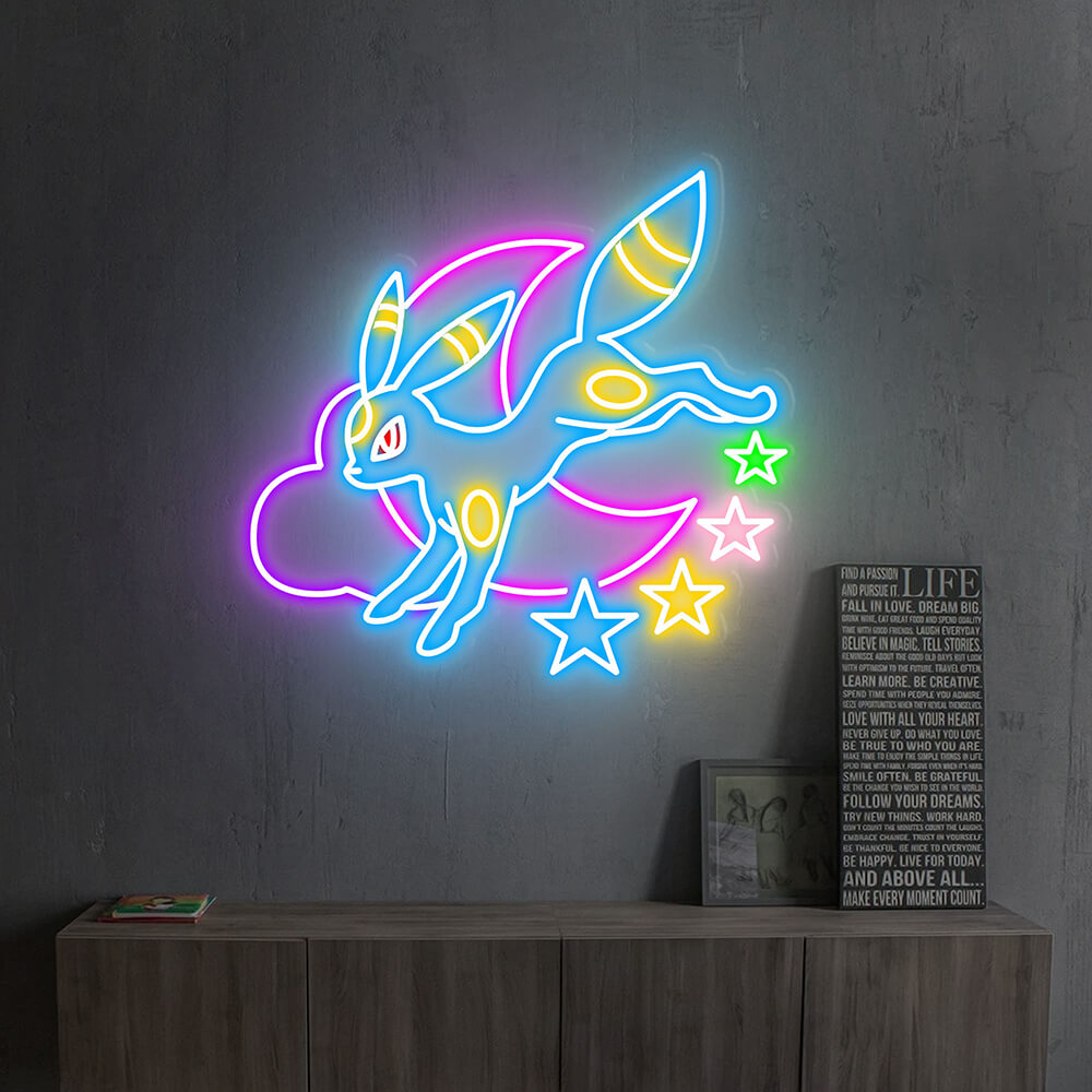 Pokémon Umbreon - LED Neon Sign