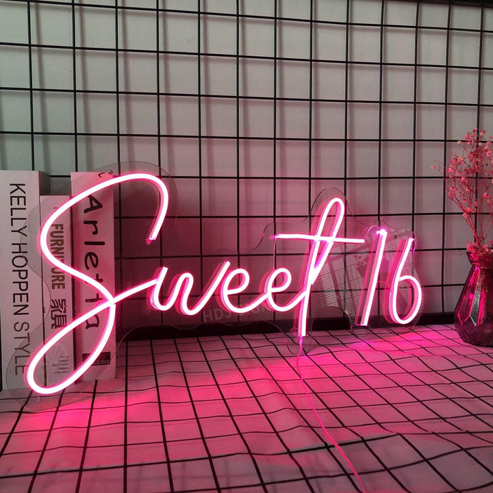 Sweet 16 - LED Neon Sign
