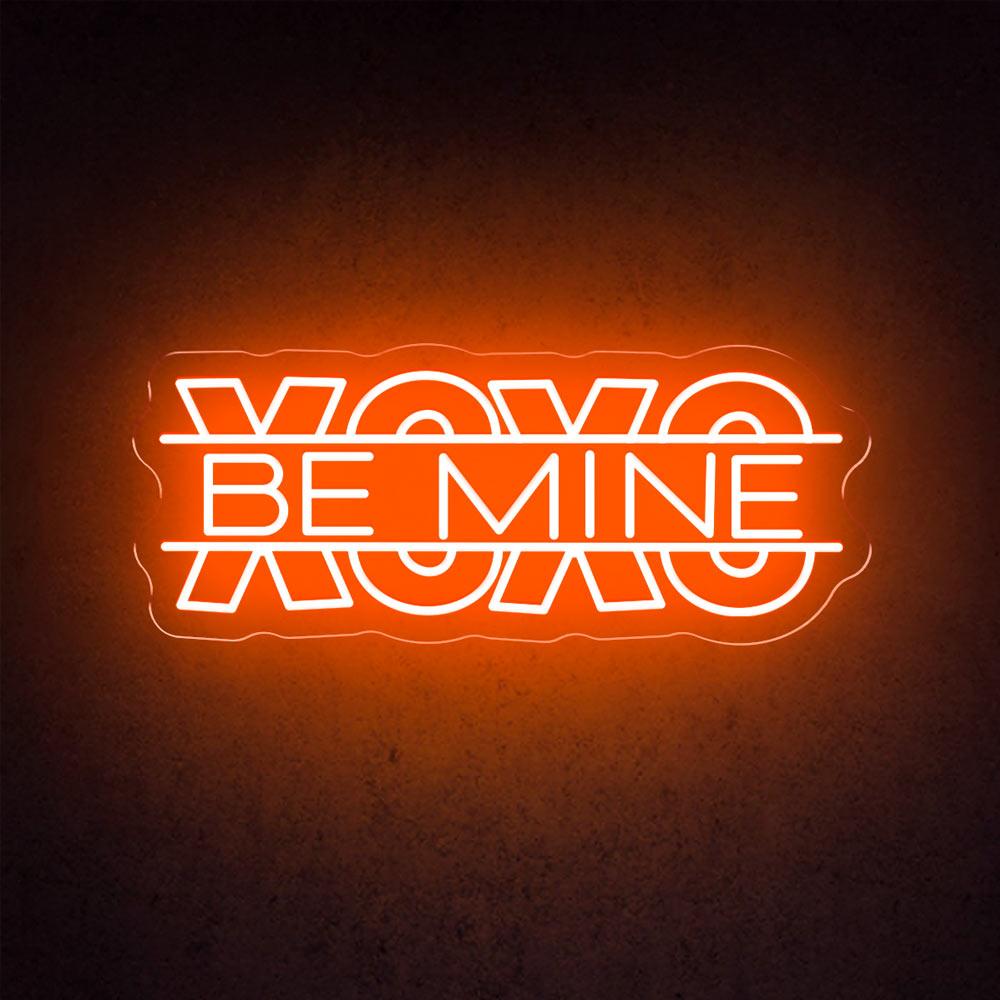 XOXO Be Mine - LED Neon Sign