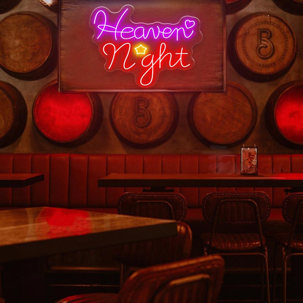 Heaven Night - LED Neon Sign