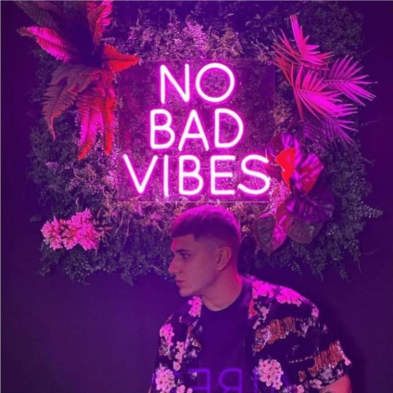 No Bad Vibes - LED Neon Sign