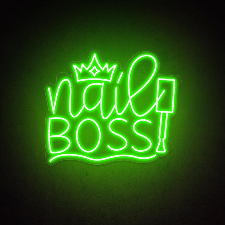 Nail Boss - LED Neon Sign