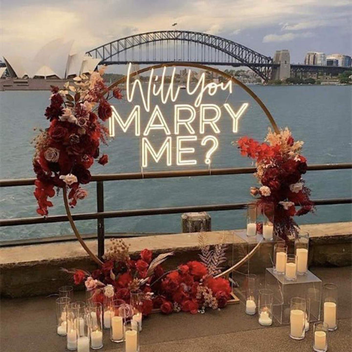 Will You Marry Me - LED Neon Sign