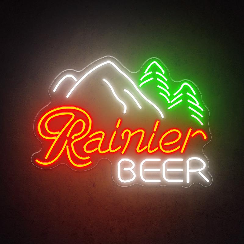 Rainier Beer - LED Neon Sign