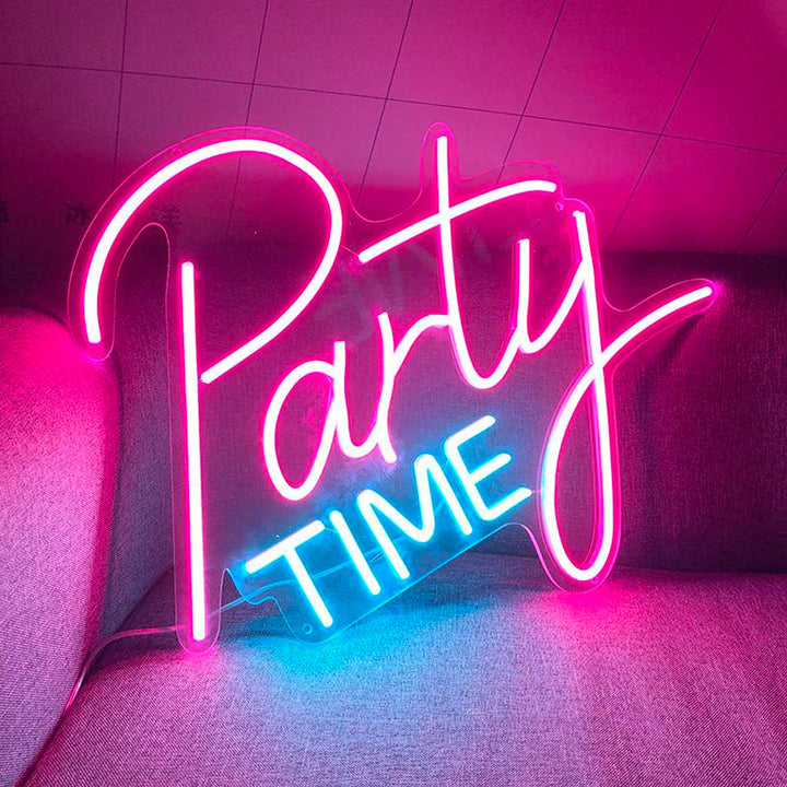 Party Time - LED Neon Sign