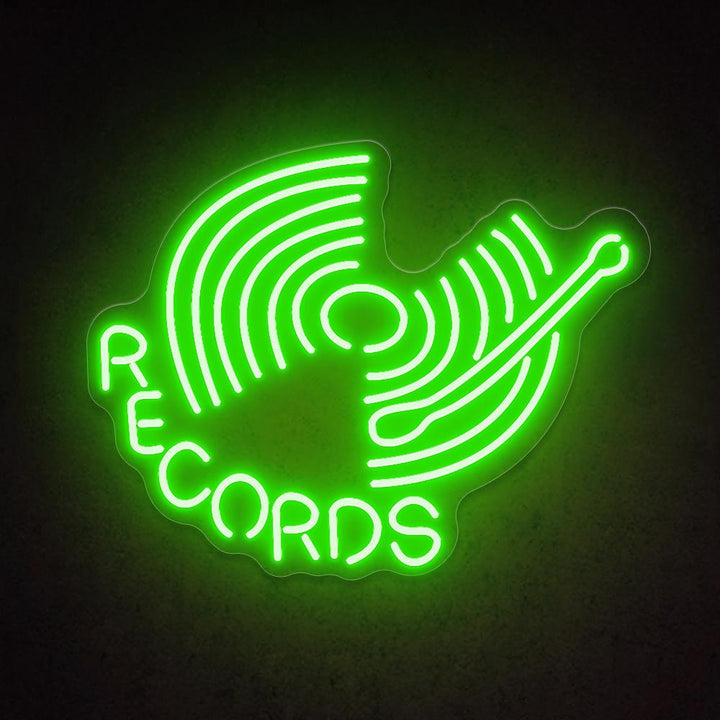 Records - LED Neon Sign