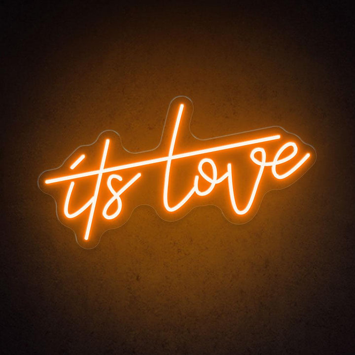 It's Love - LED Neon Sign