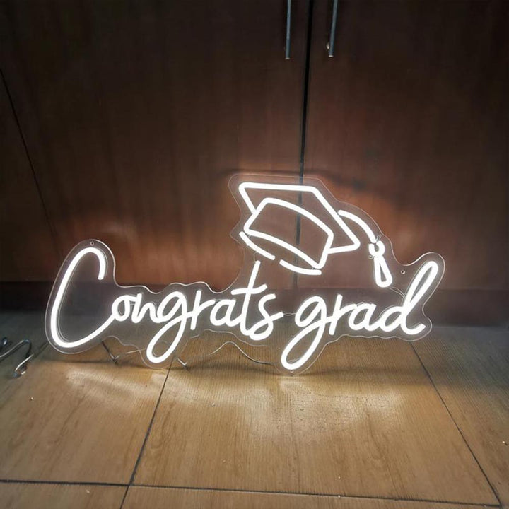 Congrats Grad - LED Neon Sign