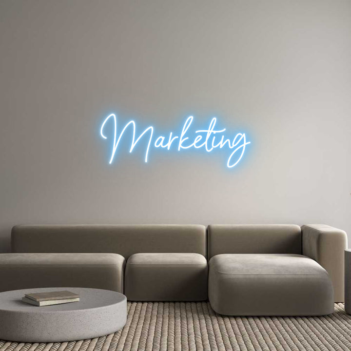 Custom Neon: Marketing