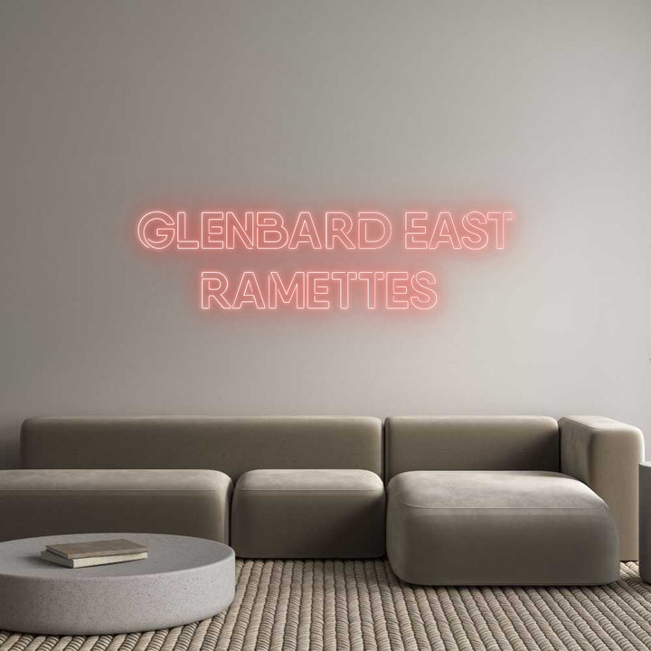 Custom Neon: Glenbard East...