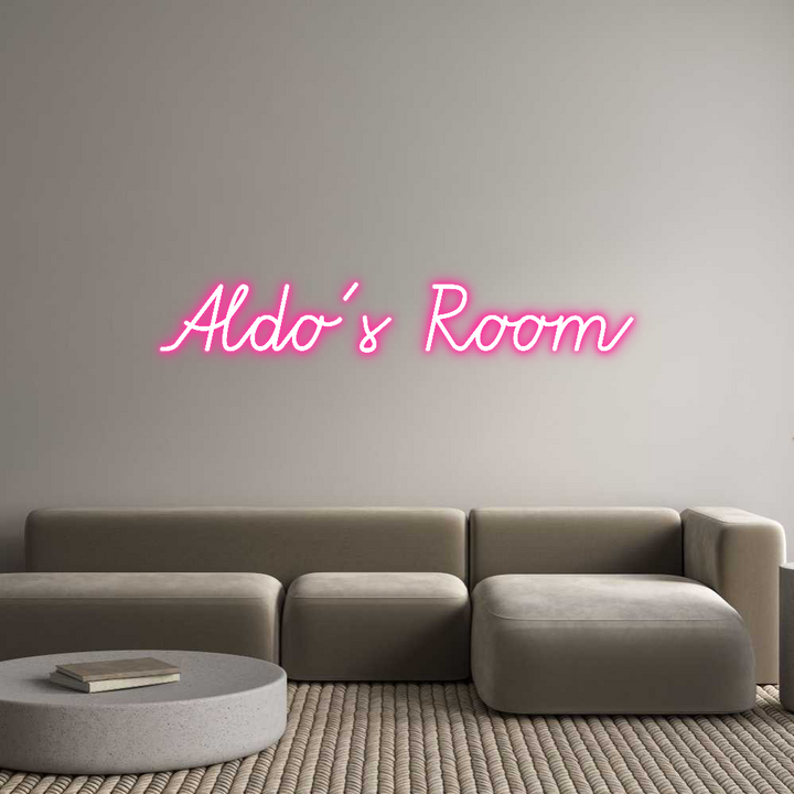 Custom Neon: Aldo’s Room