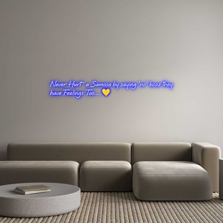 Custom Neon: Never Hurt a ...