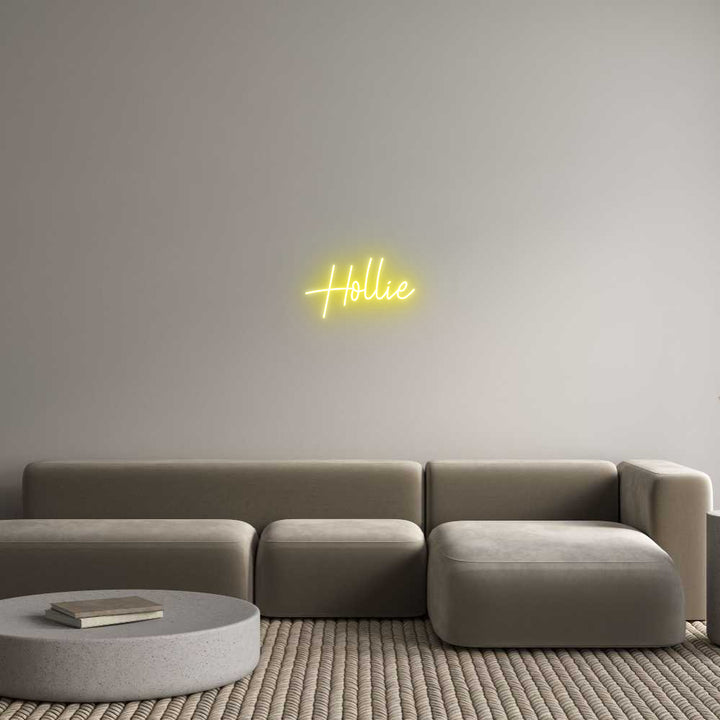 Custom Neon: Hollie