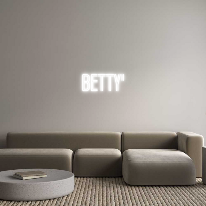 Custom Neon: Betty'