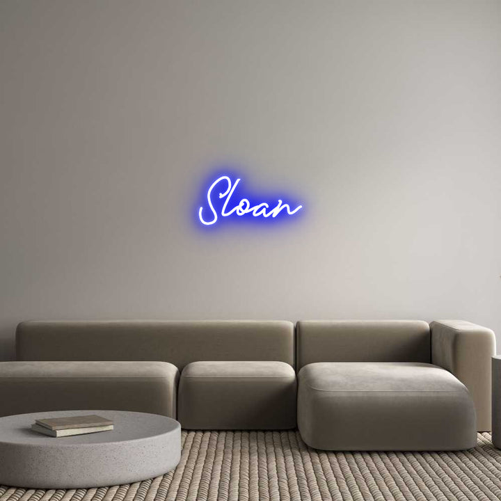 Custom Neon: Sloan