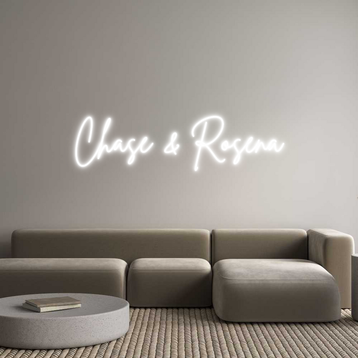 Custom Neon: Chase & Rosena