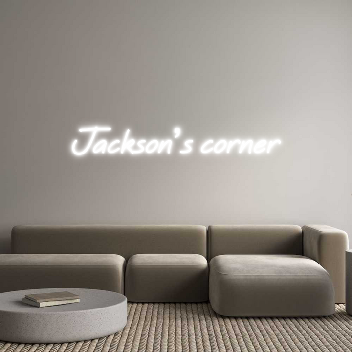 Custom Neon: Jackson’s cor...