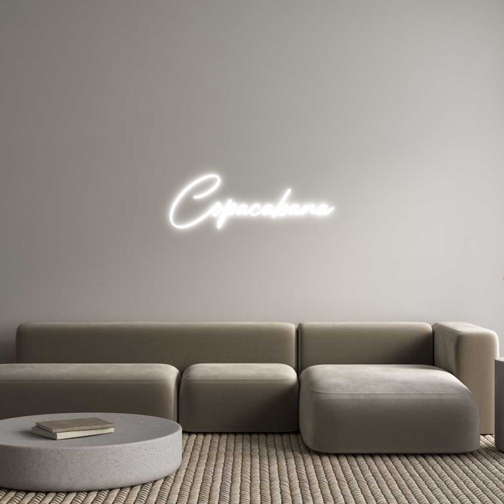 Custom Neon: Copacabana