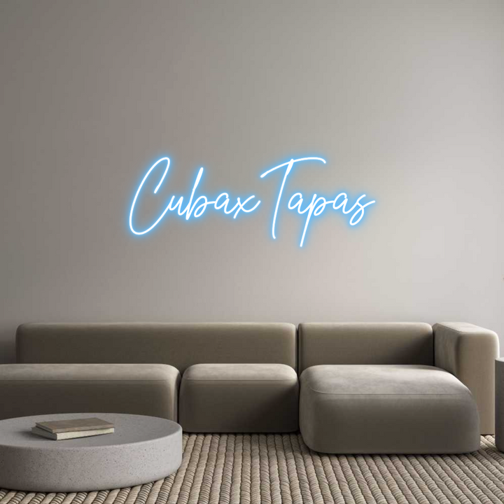 Custom Neon: CubaxTapas