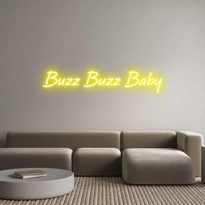 Custom Neon: Buzz Buzz Baby