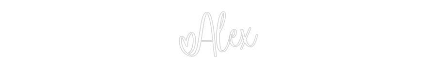 Custom Neon: Alex