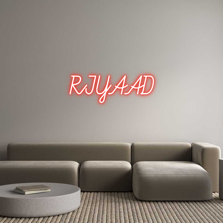 Custom Neon: RIYAAD