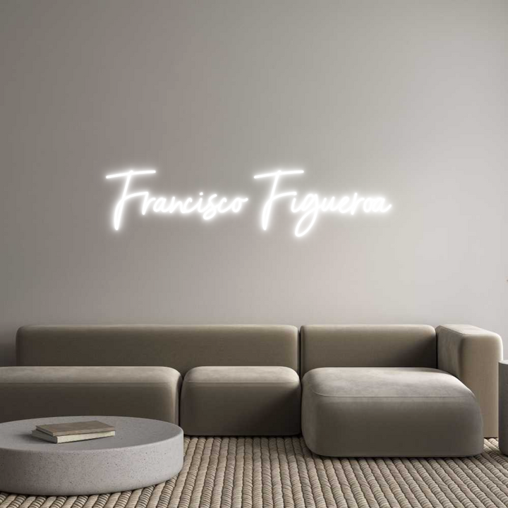 Custom Neon: Francisco Fig...