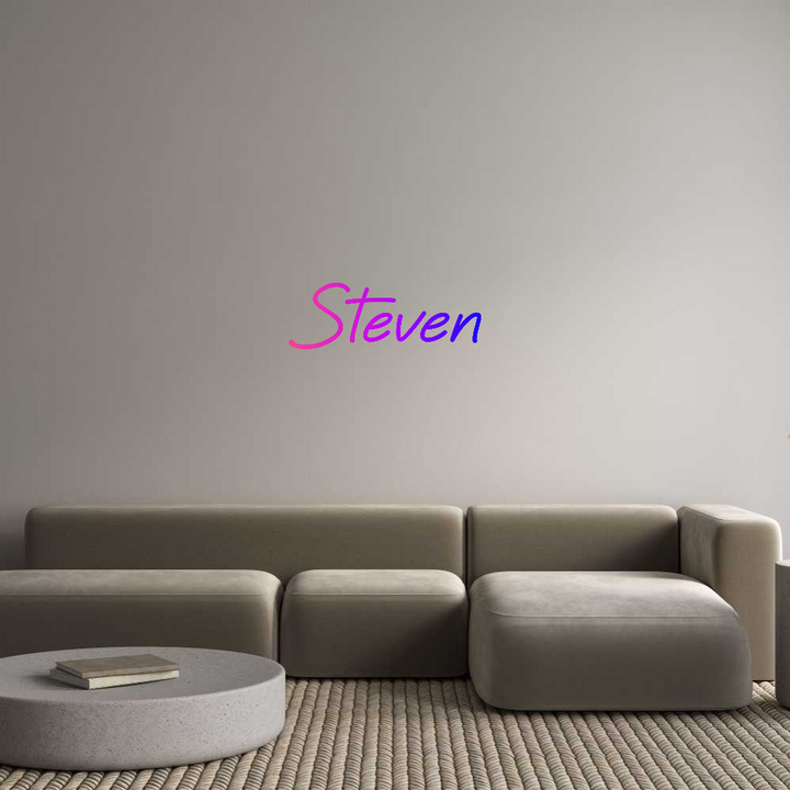 Custom Neon: Steven