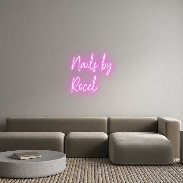 Custom Neon: Nails by
Rocel