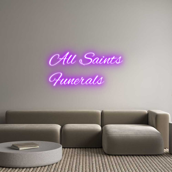 Custom Neon: All Saints
F...