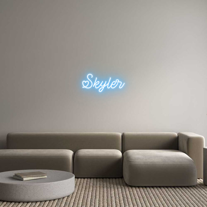 Custom Neon: Skyler