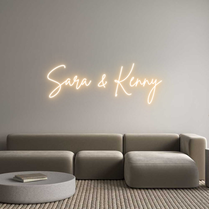 Custom Neon: Sara & Kenny