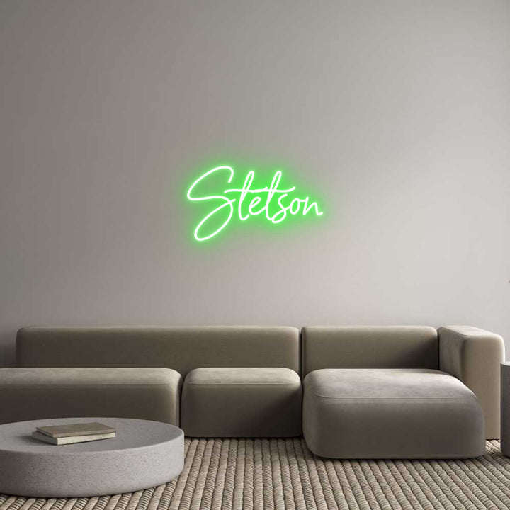 Custom Neon: Stetson