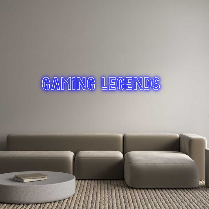 Custom Neon: Gaming legends