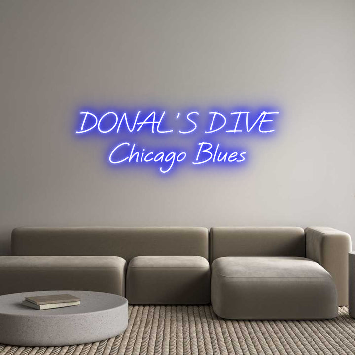 Custom Neon: DONAL'S DIVE
...