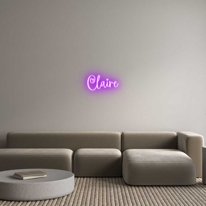 Custom Neon: Claire