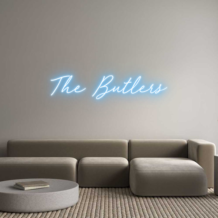 Custom Neon: The Butlers